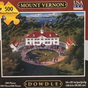 2/$15 Dowdle Mount Vernon Puzzle